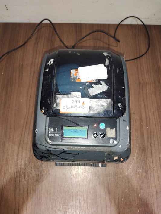 Zebra GX420t (GX42-102711-000) Thermal Label Printer USB Bluetooth - 5