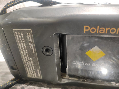 Vintage POLAROID Captiva SLR /QPS Auto Focus Camera F12-107 MM