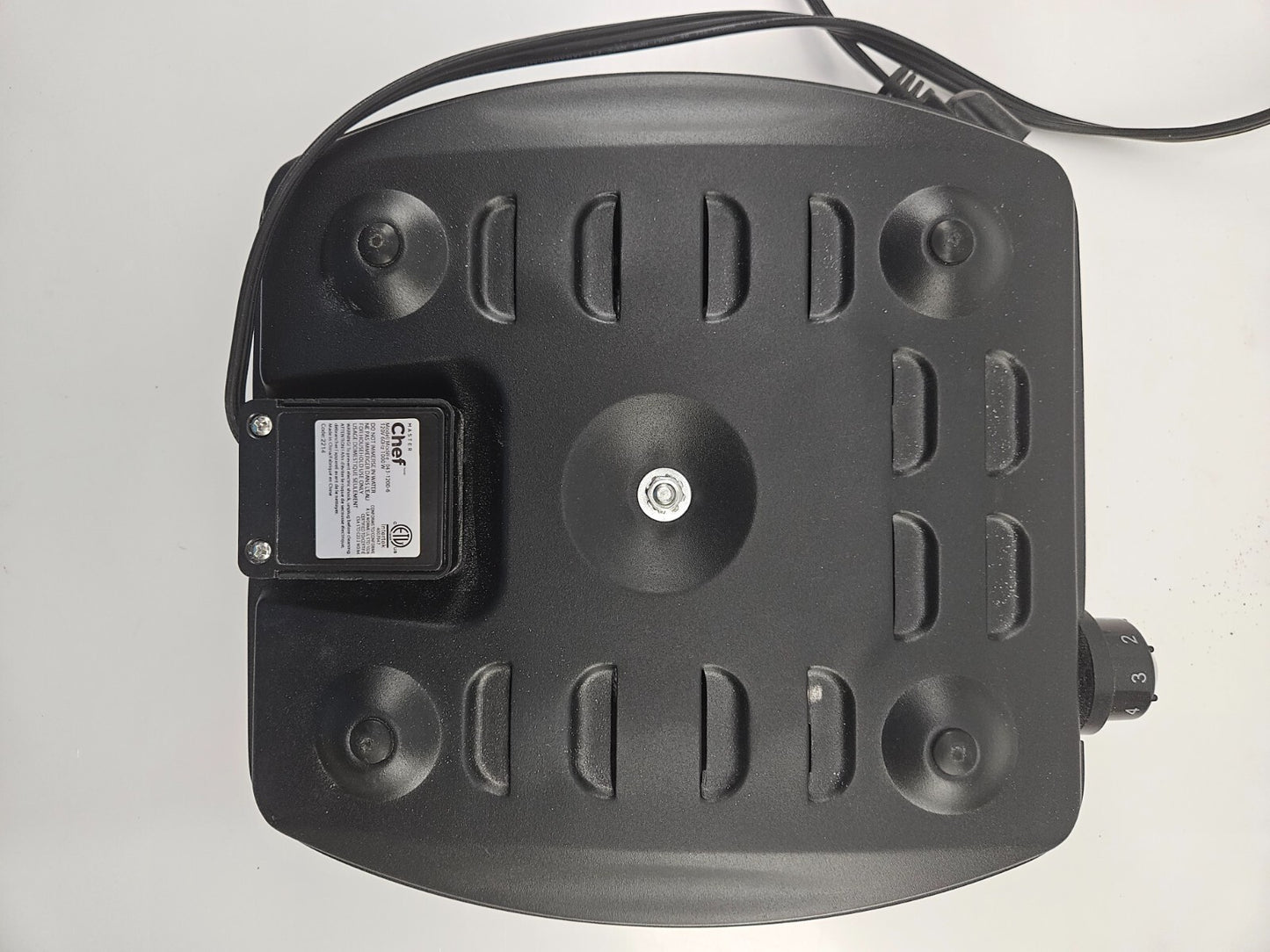 Chef Master Single Burner Portable Cooktop