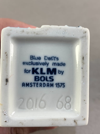 Delft s Blue KLM BOLS Miniature Dutch House, Number 68.