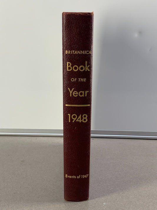 Vintage Encyclopedia Britannica Book Year 1948
