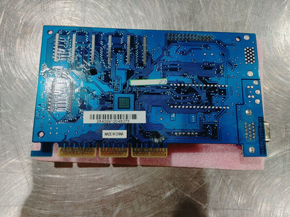VINTAGE GREAT CONDITION Fastware RIVA TNT2 AGP GPU VGA Display Adapter Untested