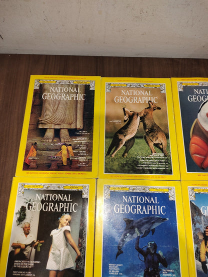 National Geographic - 1979 - January-June - Case Faux Leather - Magazines