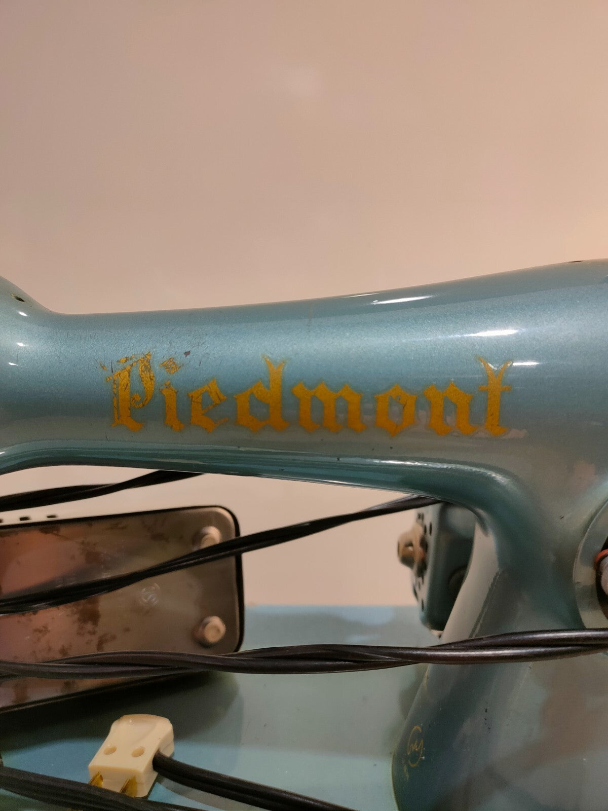 Vintage Piedmont Model B, sewing machine SER. NO. 121257