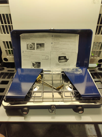 Woods Vintage Primus Optimus Camp Stove 2 Burner - Runs on Propane