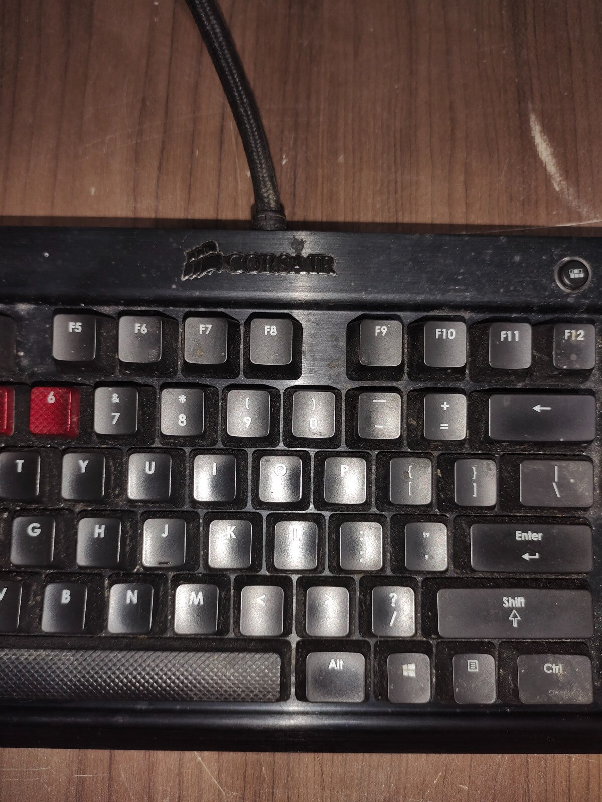 CORSAIR Vengeance K70 Mechanical Keyboard Red CH-9000011