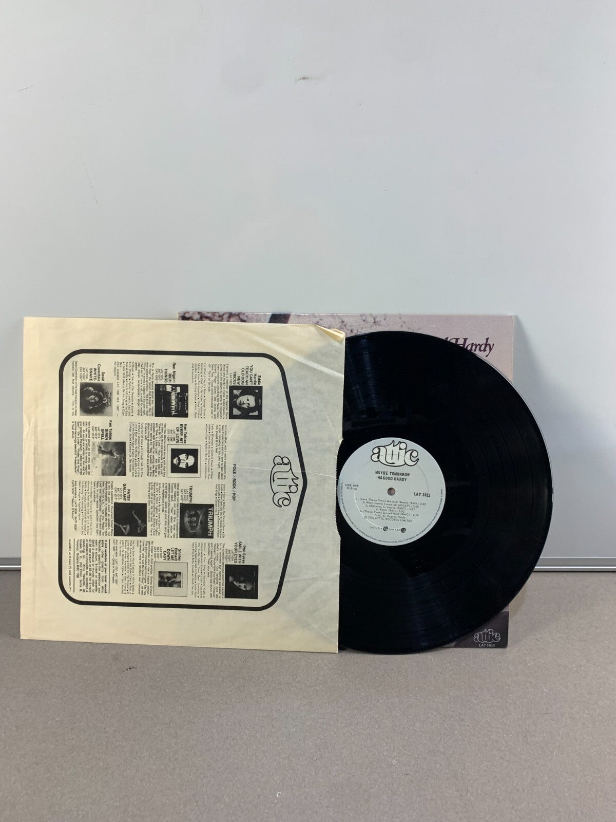 Hagood Hardy - Maybe Tomorrow 1976 Capitol Jazz LP Easy Listening Vinyl