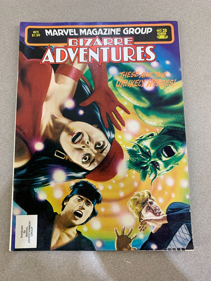 Bizarre Adventures #28 VF 1981 Frank Miller Neal Adams Marvel Comics Magazine
