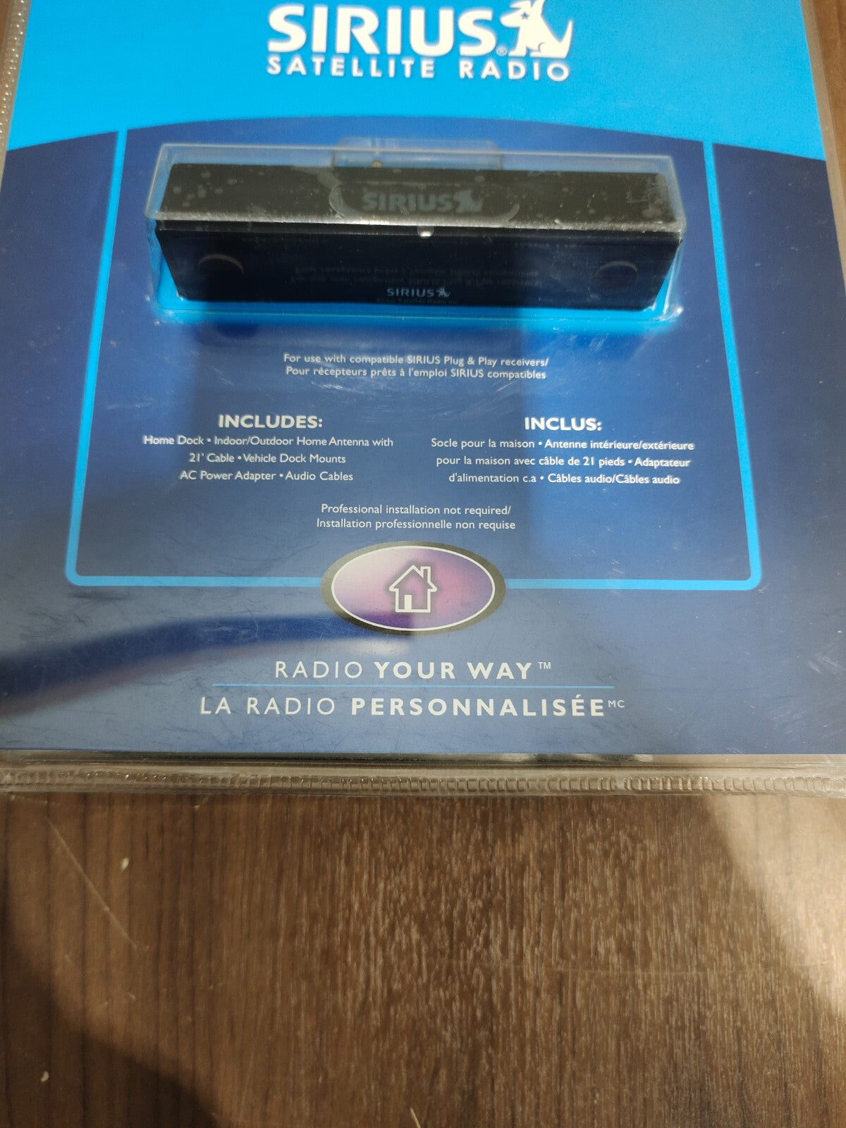 Sirius Plug & Play Satellite Radio Home Kit SUPH1