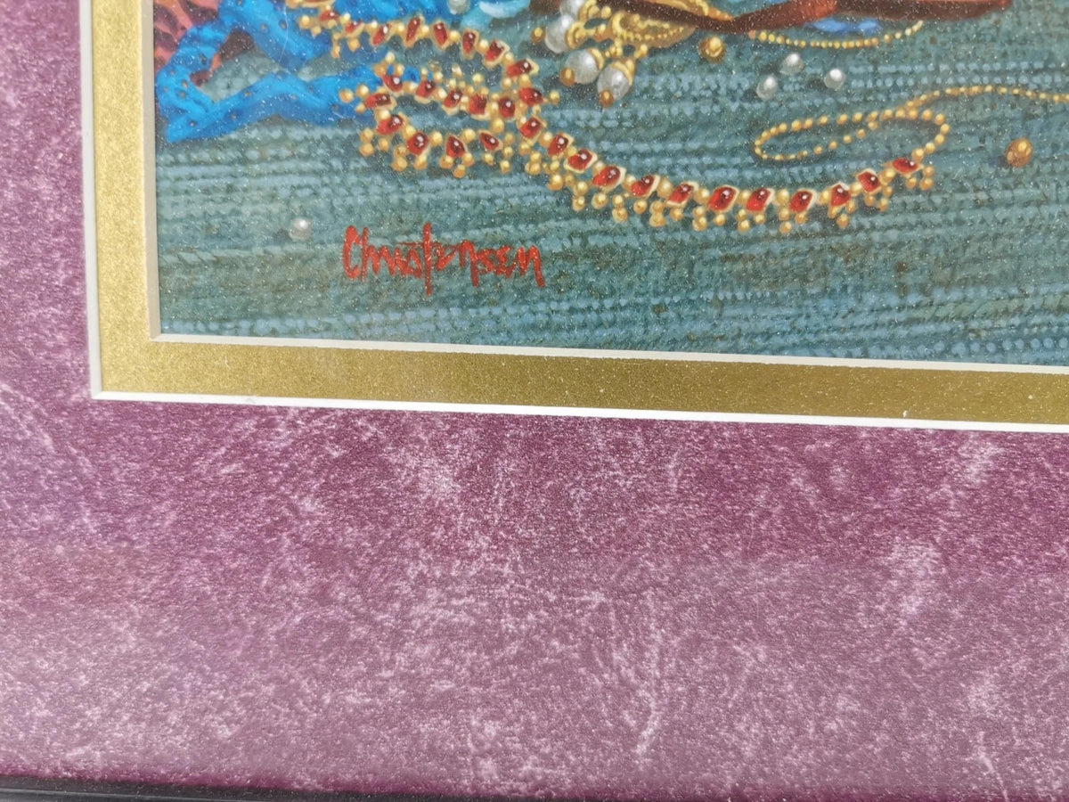 "Getting it Right" Signed Painting Print by James C. Christensen #2957/4000