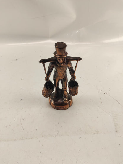 VINTAGE GERMAN SOUVENIR BUILDING HUMMEL MORS HAMBURG CHIMNEY SWEEPER GES GESCH