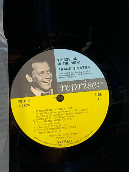 FRANK SINATRA - Strangers In The Night (Reprise FS1017) 12" Vinyl Record LP - EX