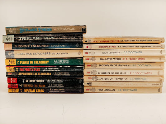 E.E. "Doc" Smith Lot of 19 PB Books Vintage 1970s-1980s