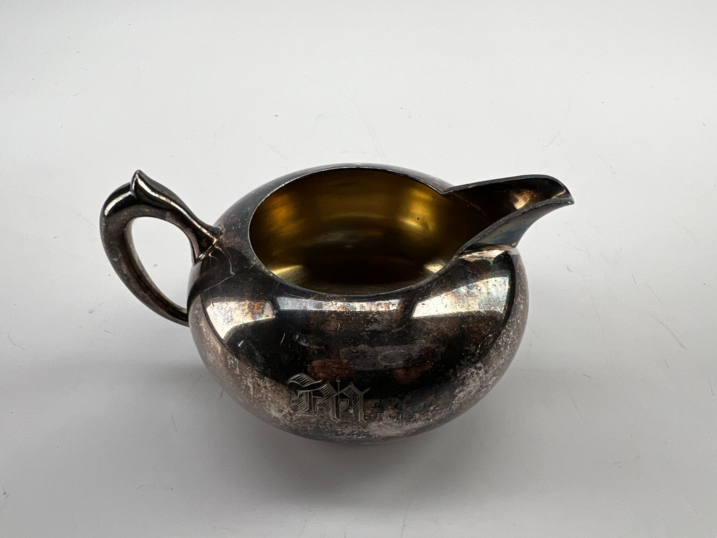 Vintage Wm A Rogers Silver Plate Tea Pot Set - 3pcs