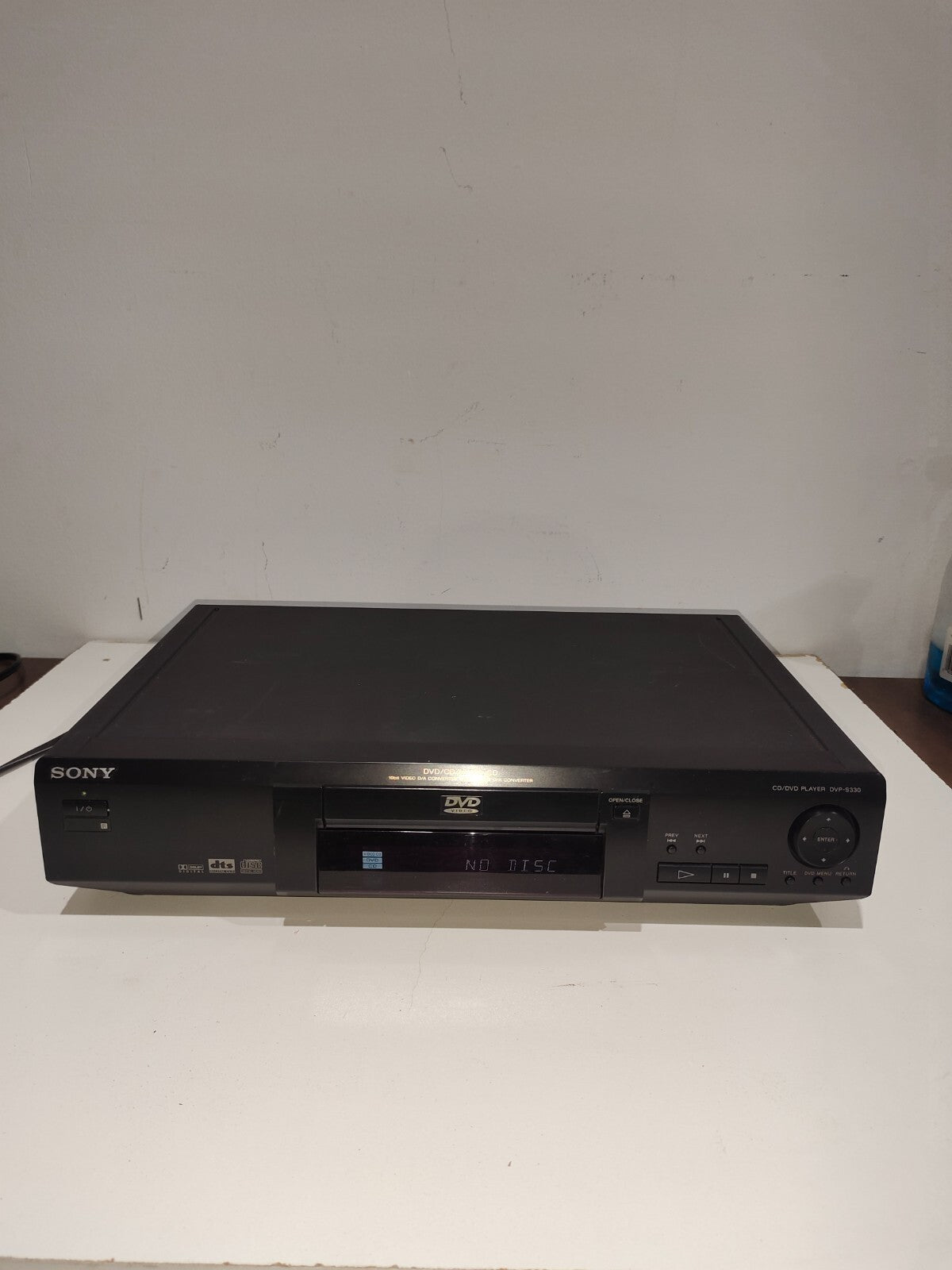 Sony DVP-S330 DVD/CD/Video Player Deck DVD Video Converter