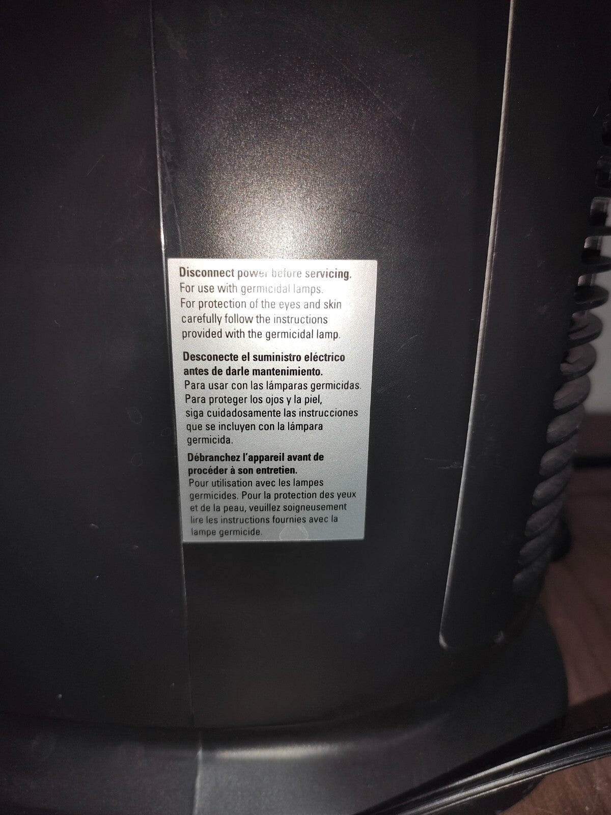 Germ Guardian AC4825E Tower Air Purifier with HEPA Filter, UV-C Light