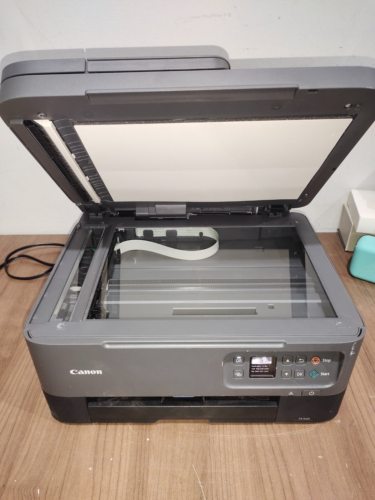 Canon PIXMA TR7020a Wireless Inkjet Multifunction Printer - Color - Black