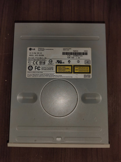 LG CD Rewriter GCE-8320B CD-R Write/CD-RW Write/MAX