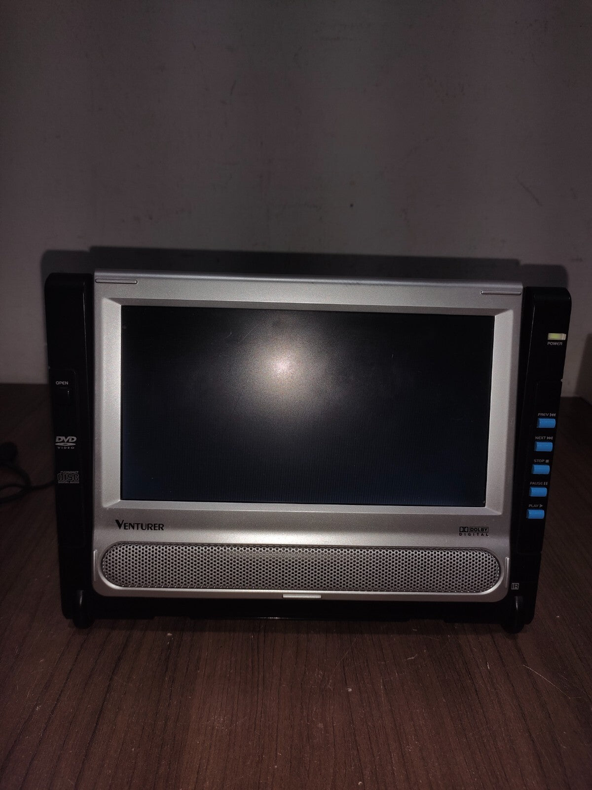 Venturer Dual Screen Portable DVD Player - PVS6281