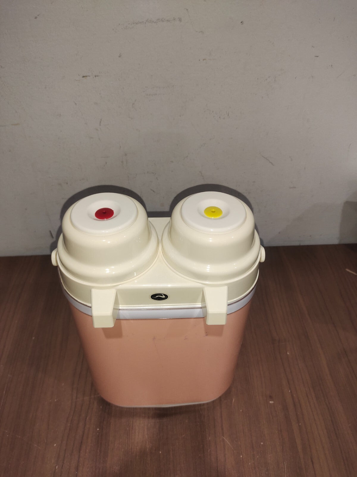 Vintage Peacock Twin Air Pot Vacuum Bottle Double Thermos Dispenser