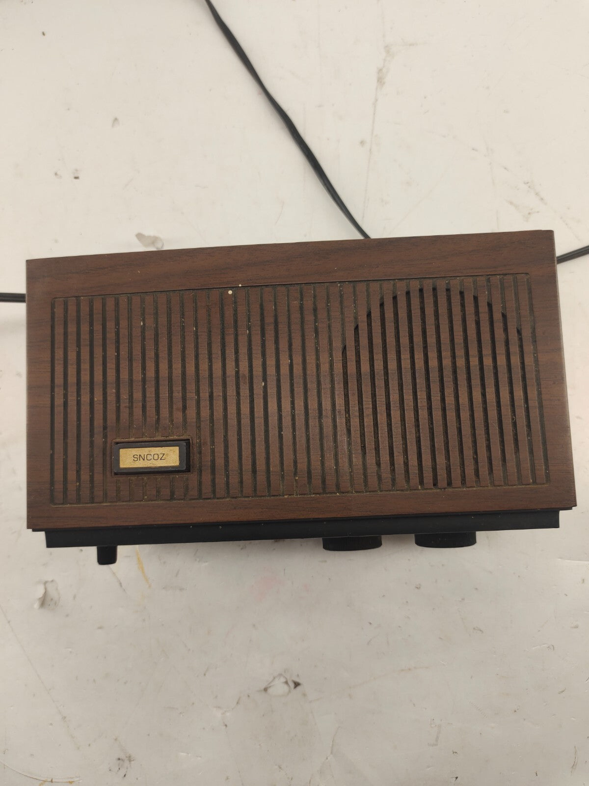 General Electric Model C2470A Alarm Clock Radio Vintage GE