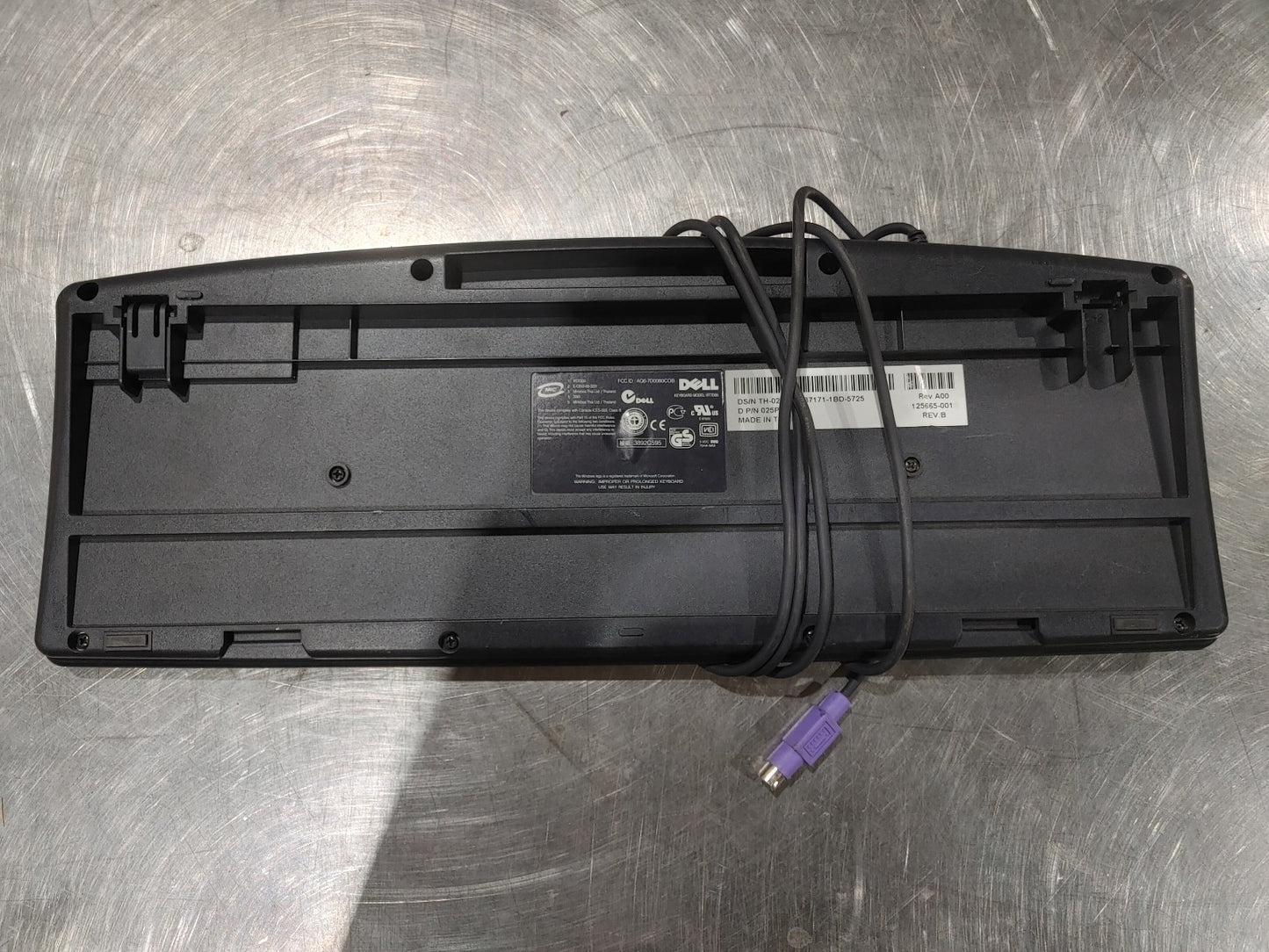 Dell RT7D00 PS/2 Keyboard Black - Fair