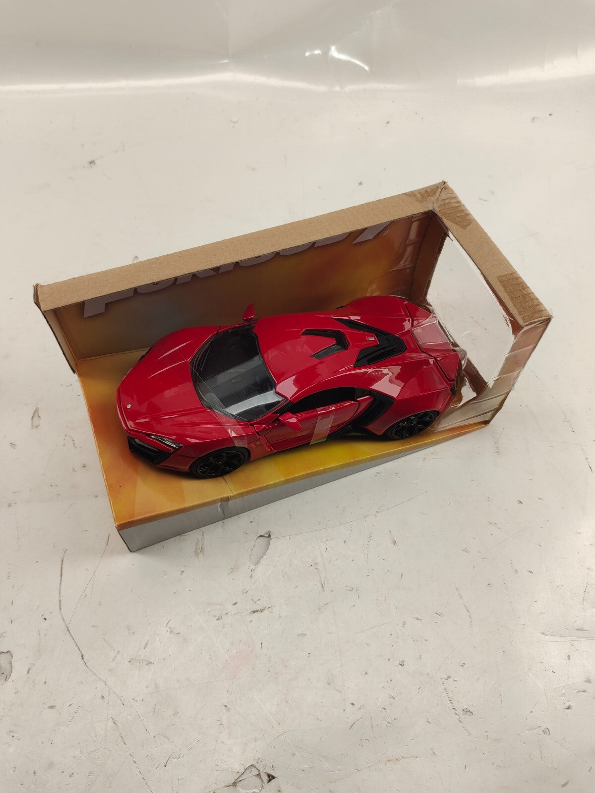 FAST & FURIOUS Movie Car W MOTORS LYKAN HYPER SPORT Diecast Model Car 1:24
