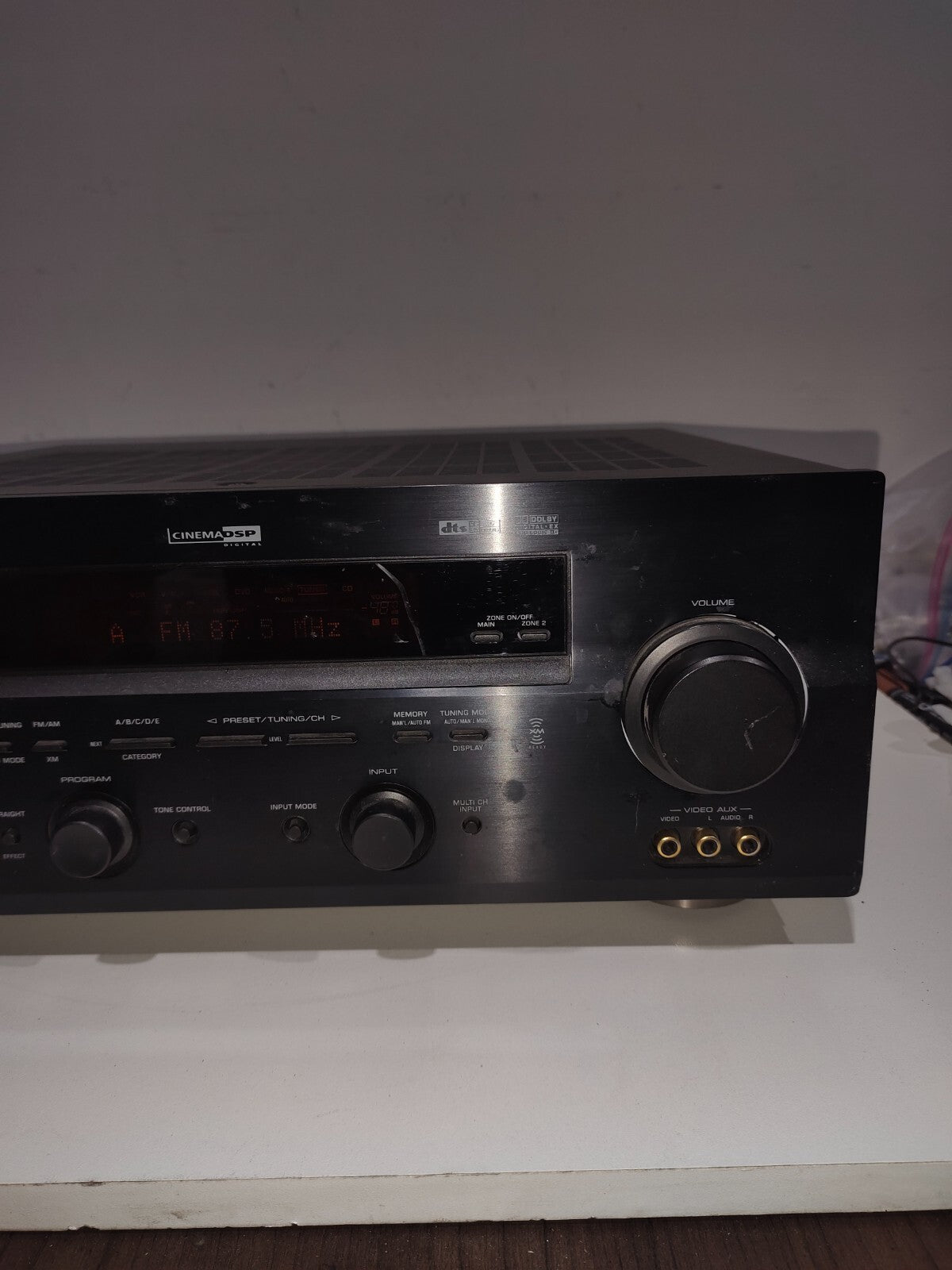 YAMAHA RX-V557 Natural Sound AV Receiver Dolby Digital