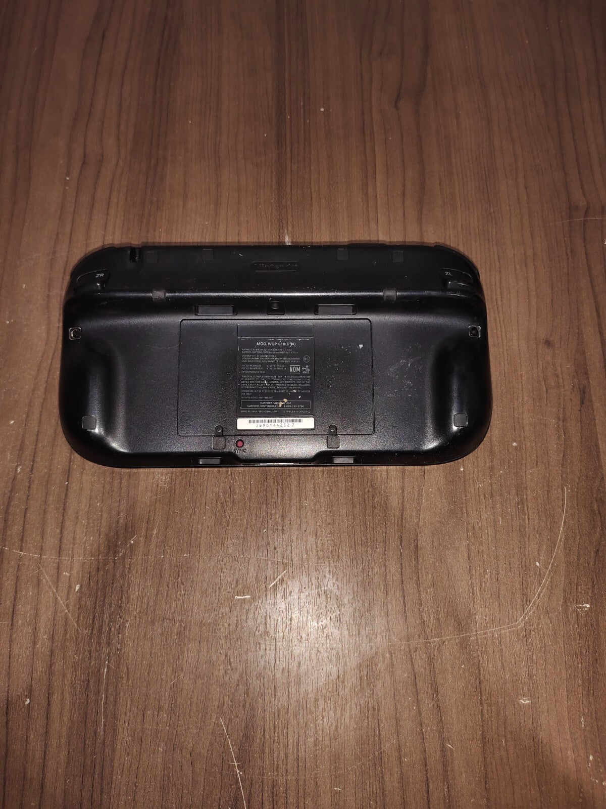 Nintendo WUP-010 (USA) Black Wii U Gamepad