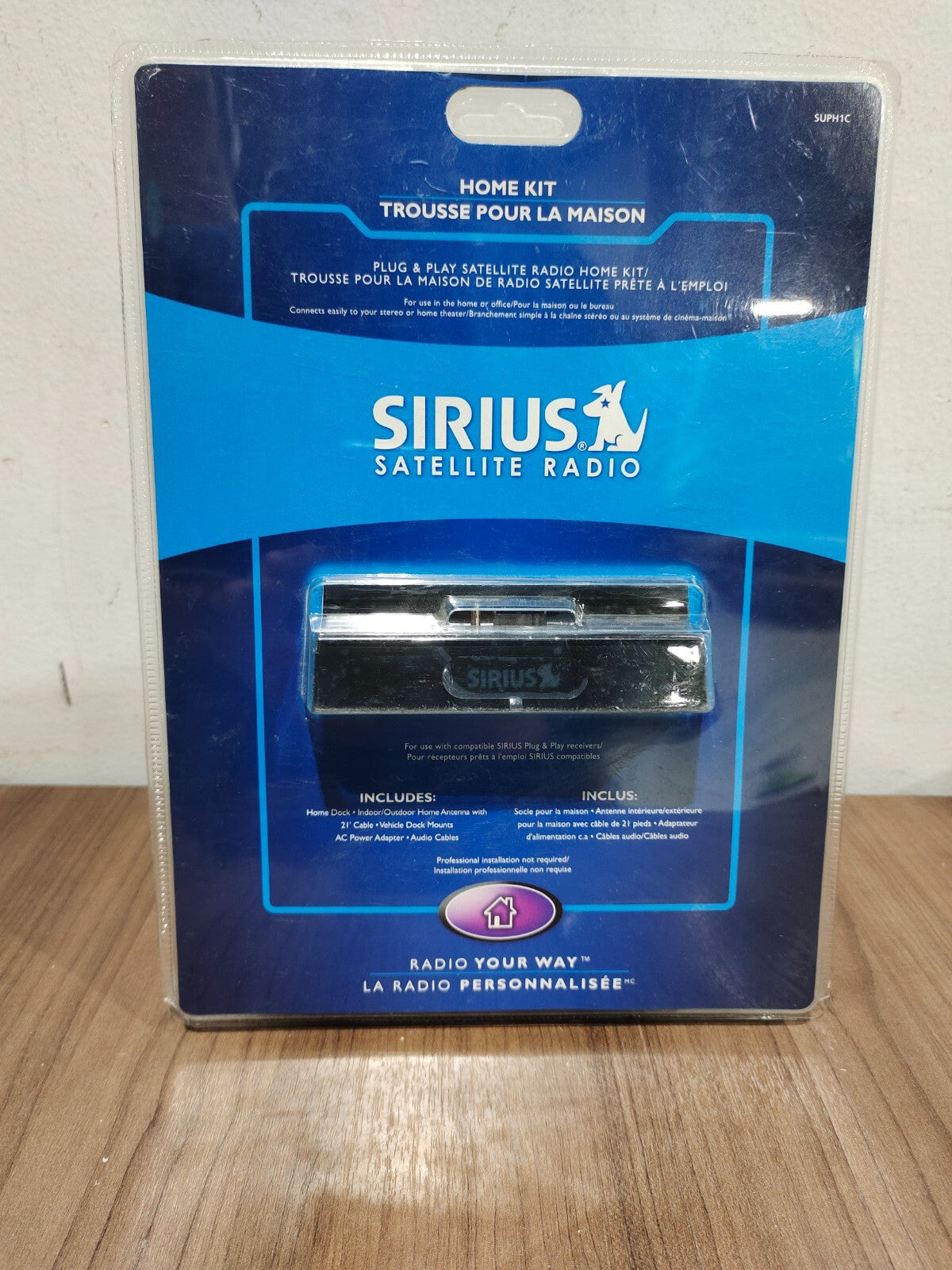Sirius Plug & Play Satellite Radio Home Kit SUPH1