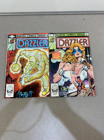 Dazzler #18 & #26 – Marvel Comics Lot of 2