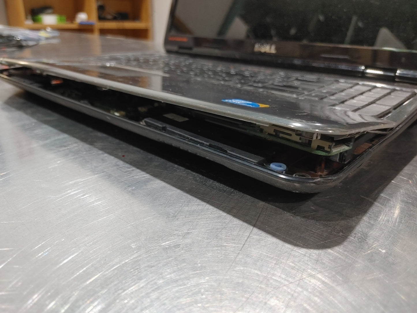 Dell Inspiron N5010 Laptop Black Fair Condition No RAM No HDD For Parts Untested