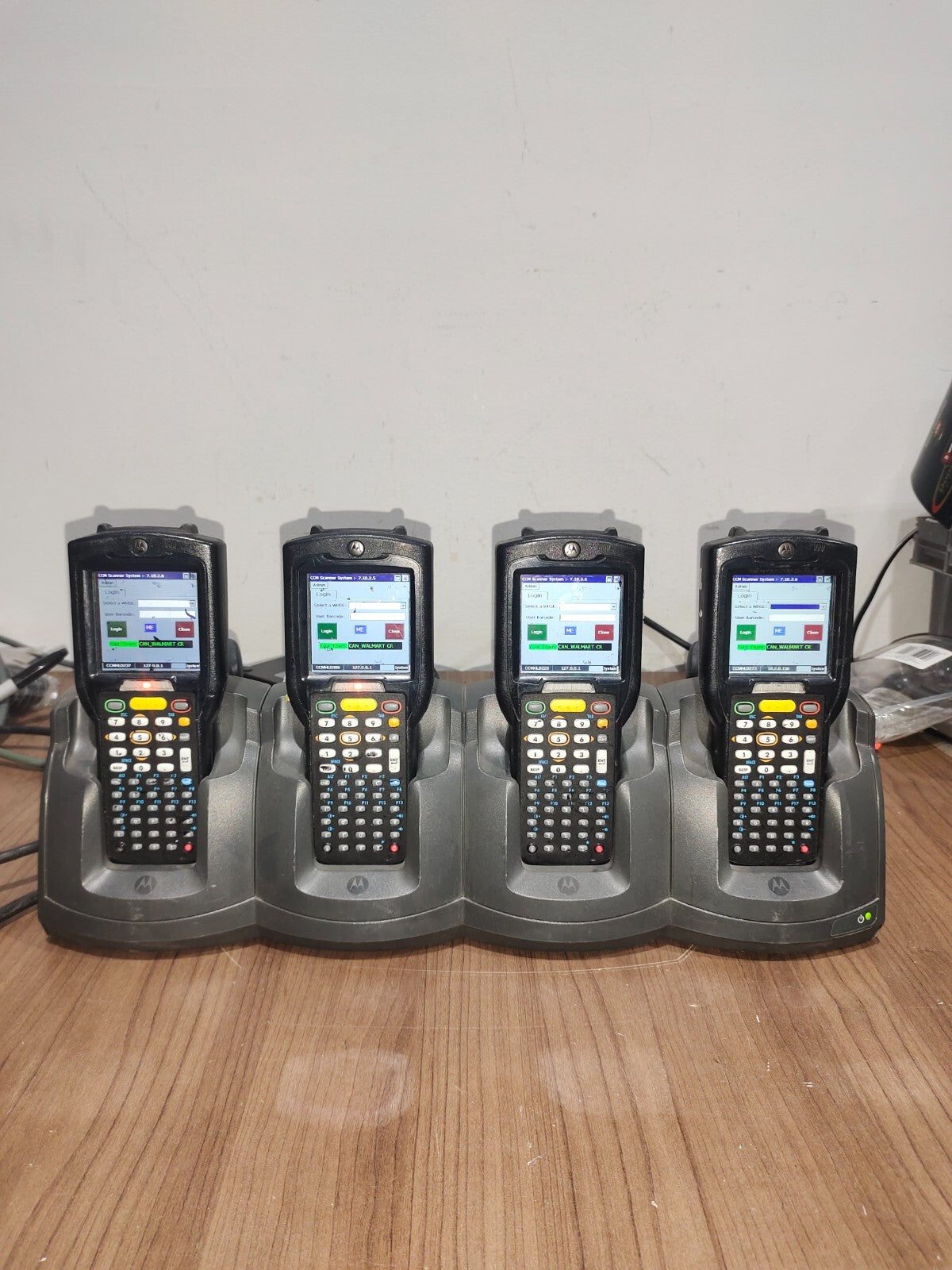 Symbol CHS3000-4000C Charging Dock & MC3190 Barcode Scanner (4 Scanner Guns) - 2