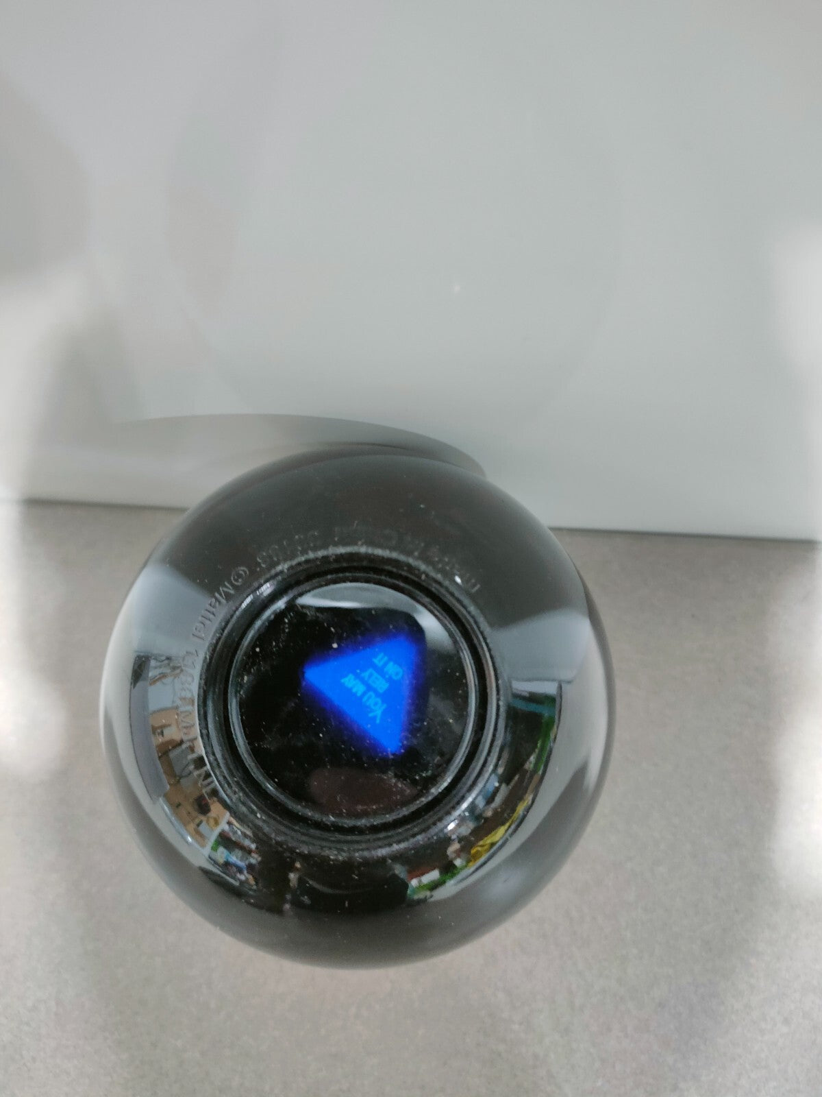 Vintage Magic 8 Ball - Mattel 4" Ball 30188 - Works!