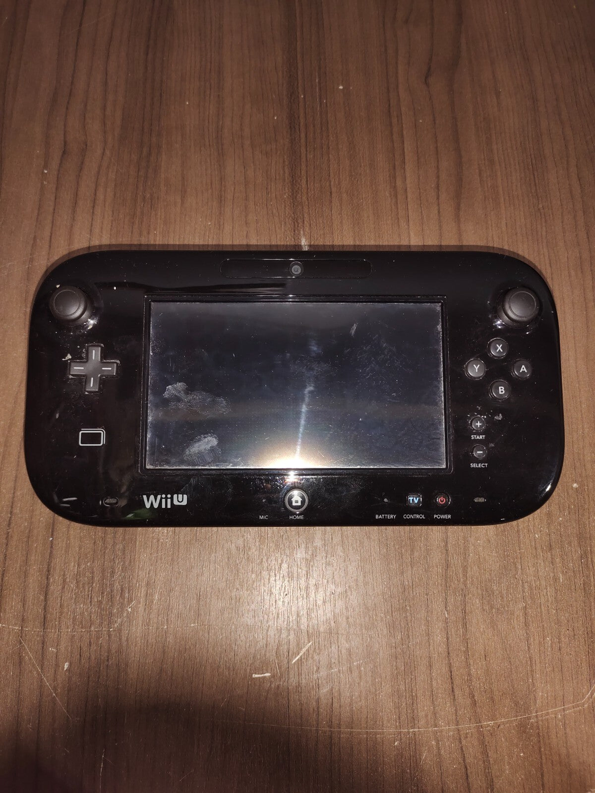 Nintendo WUP-010 (USA) Black Wii U Gamepad