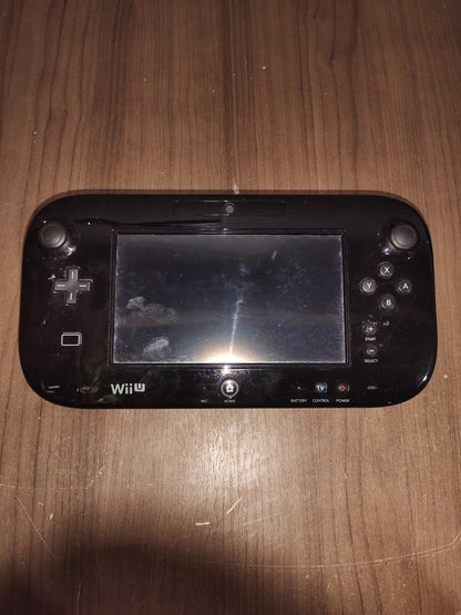 Nintendo WUP-010 (USA) Black Wii U Gamepad