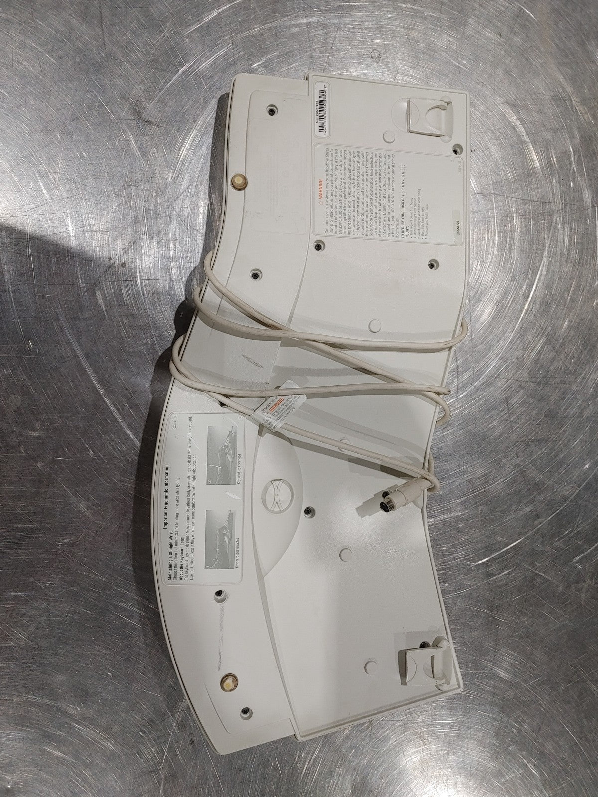 Microsoft Natural Keyboard Elite Ergonomic Keyboard White - Fair