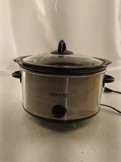 Crock-Pot® The Original Manual Slow Cooker 4Qt. Oval Stainless Body SCV400SS-CN