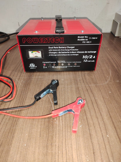 Power Tech Dual Rate Battery Charger - 11-1565-4 - PTC-10C/1