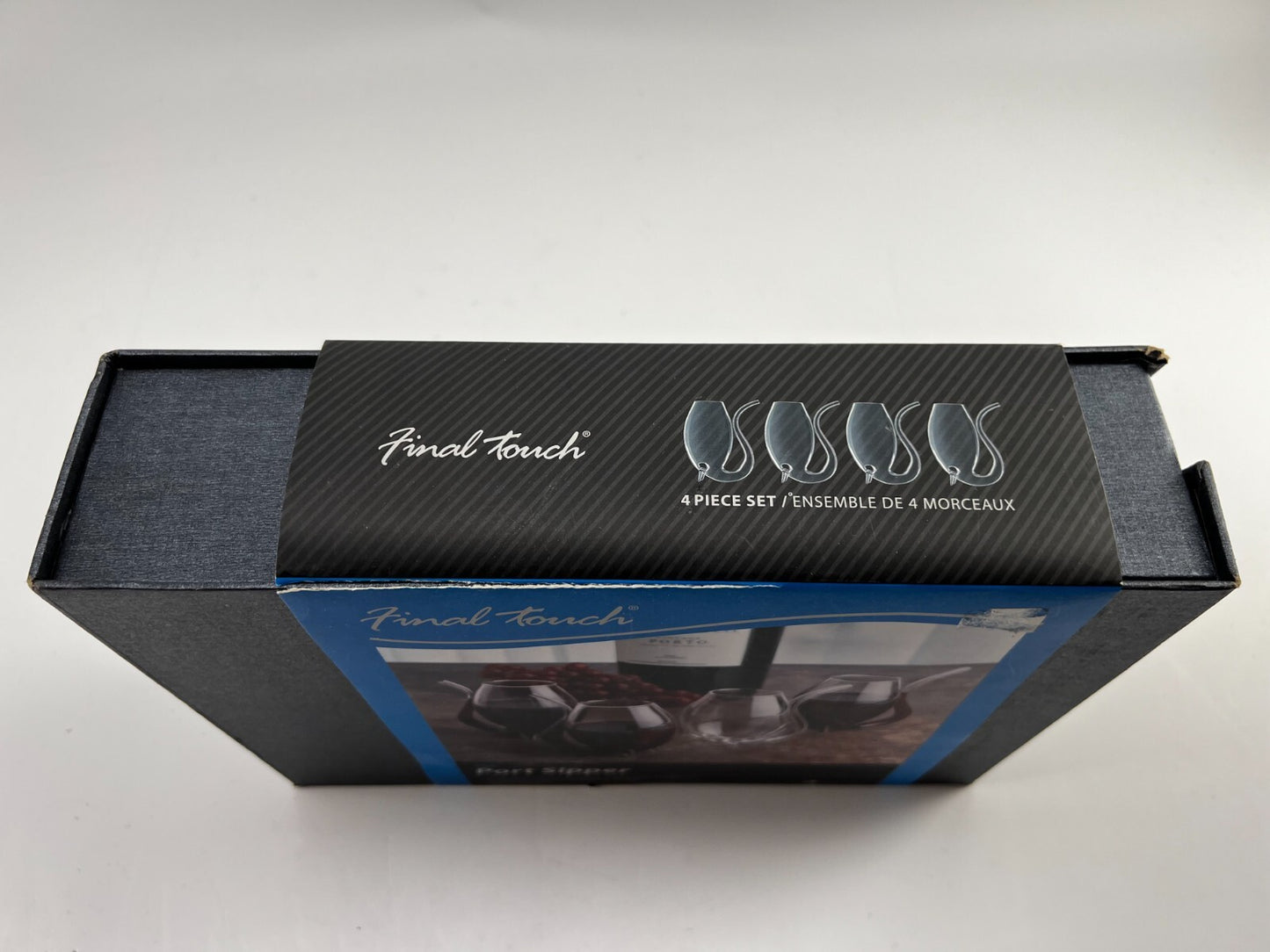 Final Touch Port Sippers. Set of 4