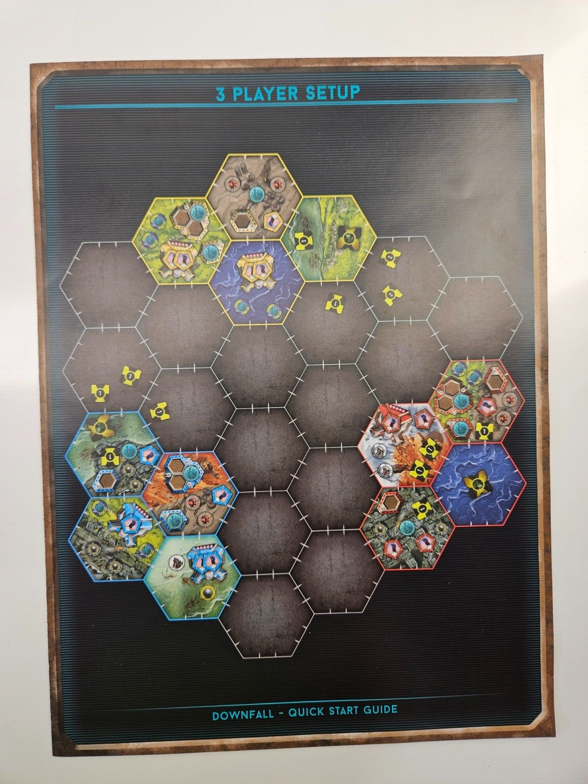 Downfall - John D Clair, Tasty Minstrel Games TMG - 2018 Board Game