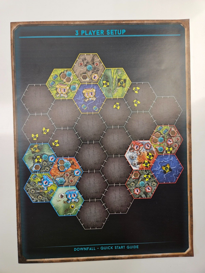 Downfall - John D Clair, Tasty Minstrel Games TMG - 2018 Board Game