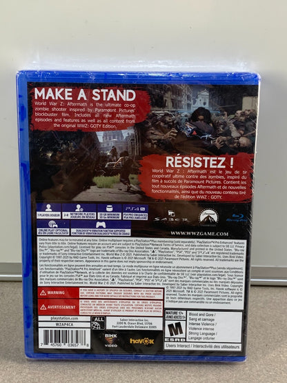 World War Z: Aftermath (Sony PlayStation 4, 2021)