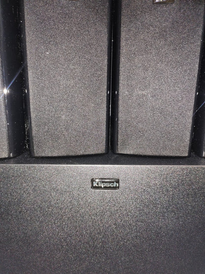 Klipsch Surround System HD Theatre 600 - SUB-8 II - With 5 Speakers FOR PARTS