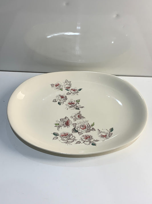 Pretty Vintage Johnson Brothers "Shower of Roses" Oval Platter. Made in England