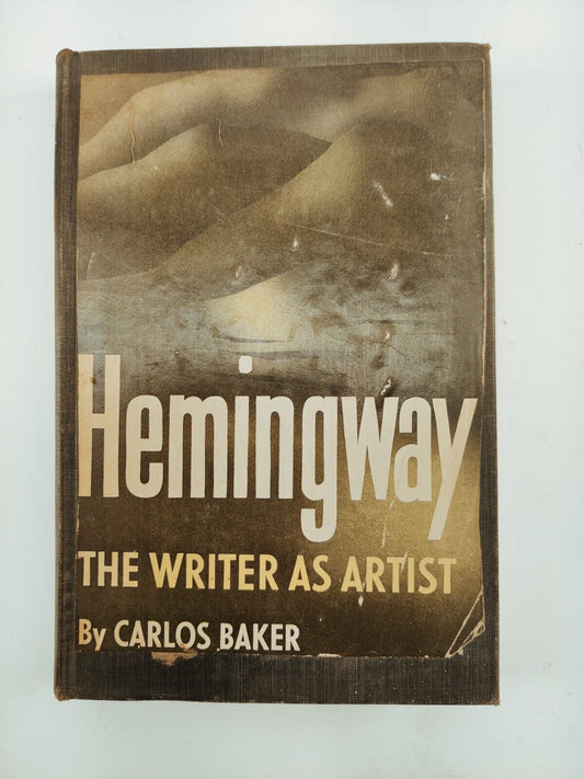 Hemingway the Writer as Artist Carlos Baker 1952 HC Book