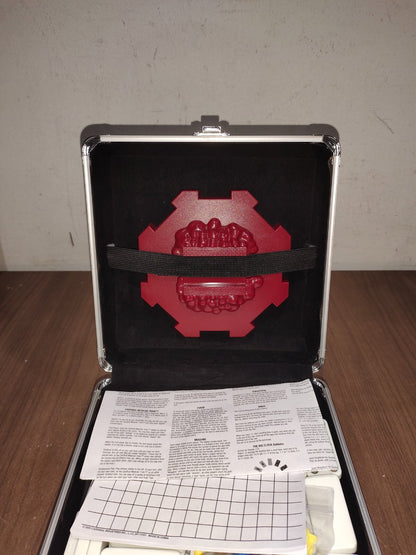 Cardinal Industries Mexican Train Game Dominos 2003 Metal Tin 91 Dominoes