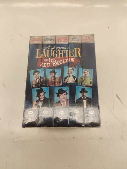 Red Skelton Greatest Comedy Shows Collector Series 5-Pack VHS Tapes