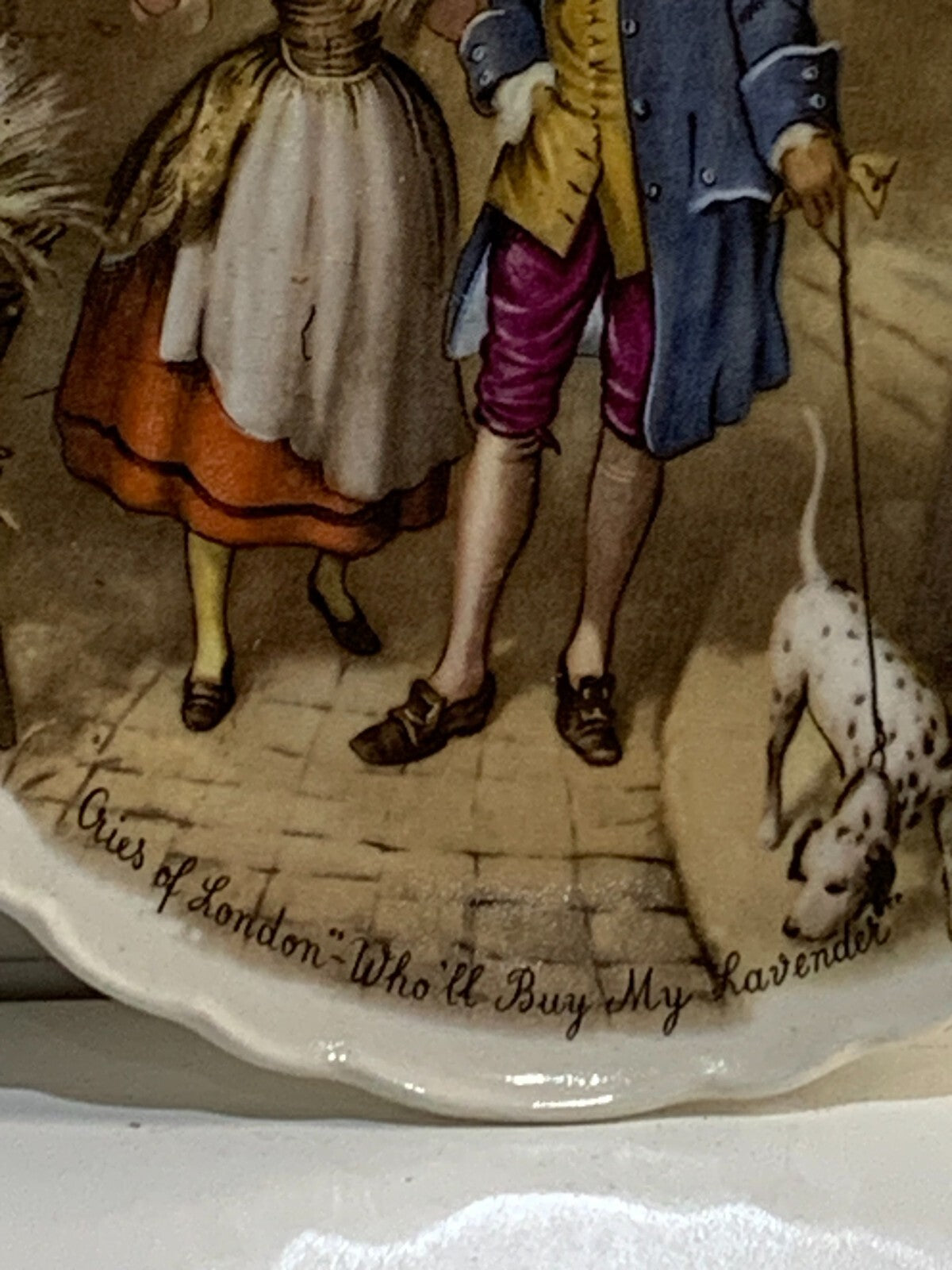 England Cries of London Decorative mini plate