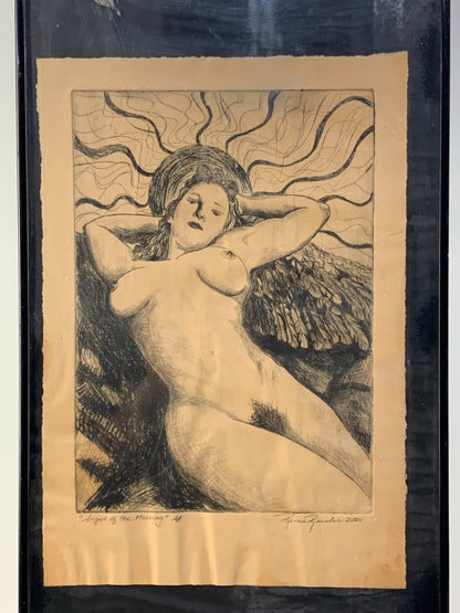 "Angel of the Morning" AP, 2001 Beautyful original Painting